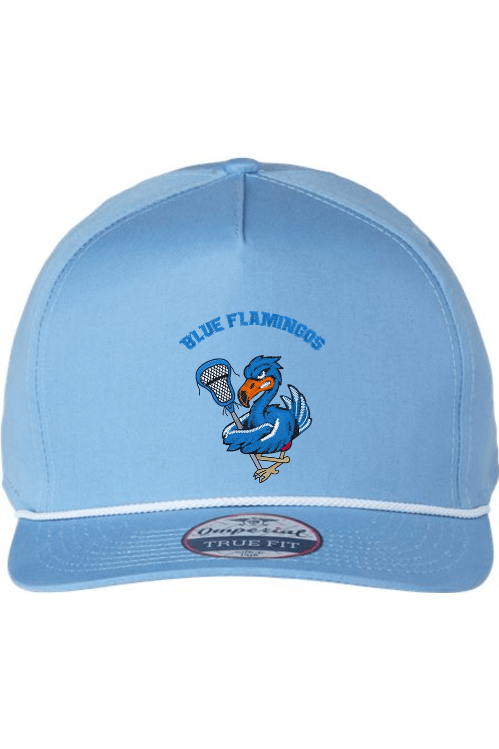 Unbroken Blue Flamingos Barnes Cap Signature Lacrosse