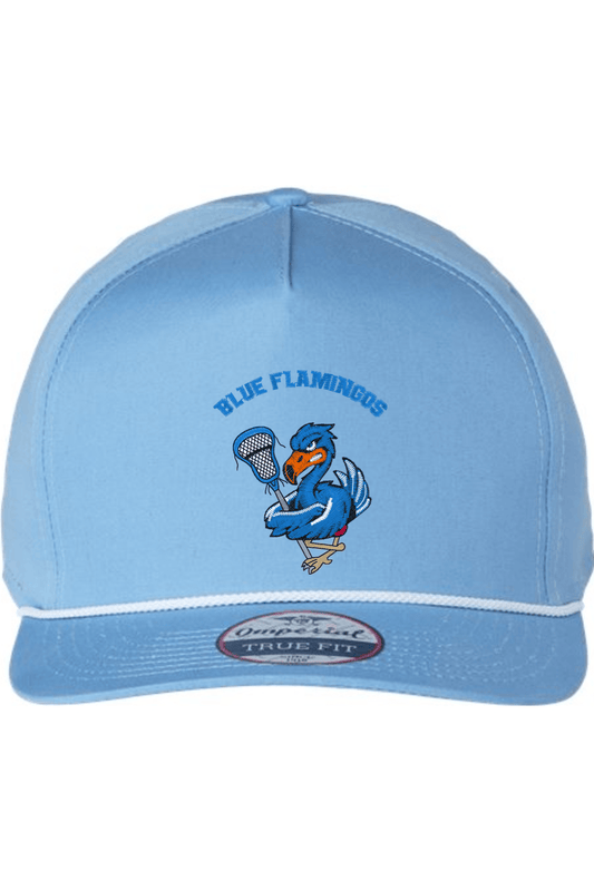 Unbroken Blue Flamingos Barnes Cap Signature Lacrosse