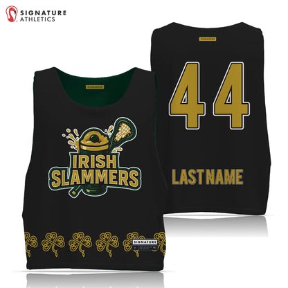 Unbroken Irish Slammers Men's Reversible Game Pinnie Signature Lacrosse