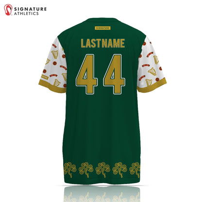 Unbroken Irish Slammers Men's Short Sleeve Tech Tee Signature Lacrosse