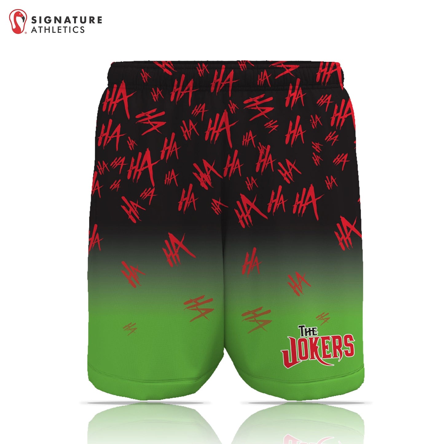 Unbroken Jokers Men's Game Shorts: Jokers Signature Lacrosse