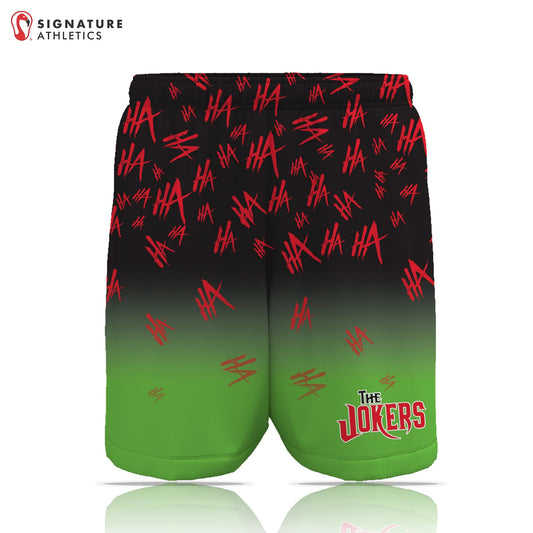 Unbroken Jokers Men's Game Shorts: Jokers Signature Lacrosse