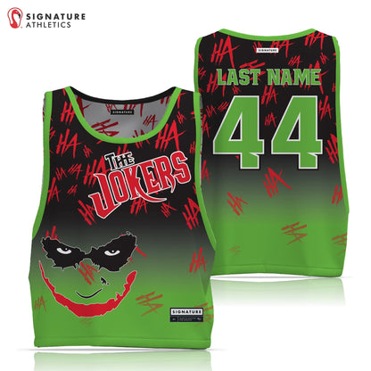 Unbroken Jokers Men's Reversible Game Pinnie Signature Lacrosse