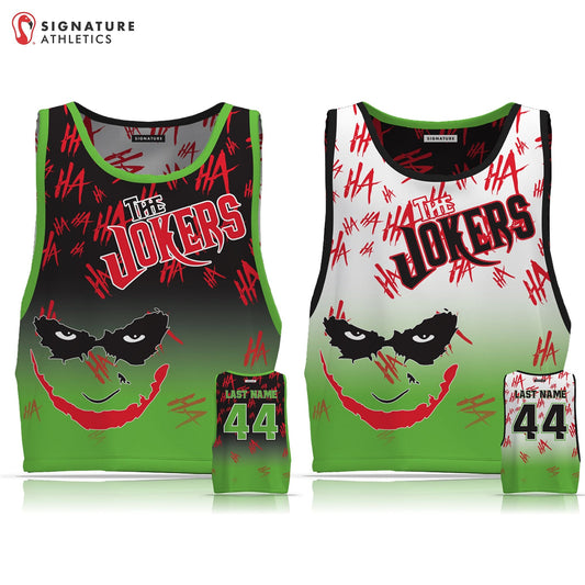 Unbroken Jokers Men's Reversible Game Pinnie: Jokers Signature Lacrosse