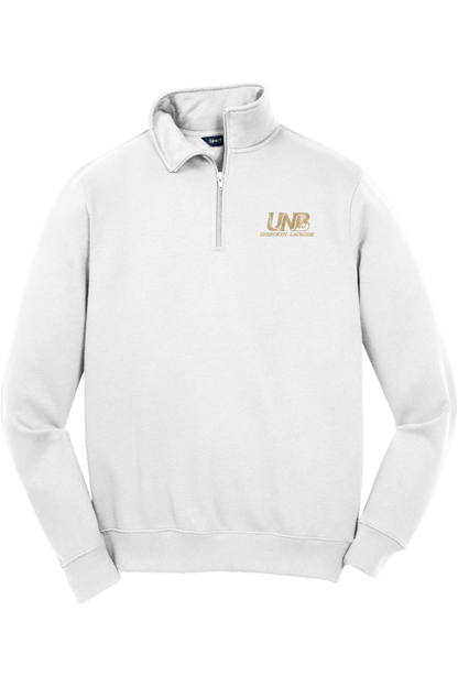 Unbroken Lacrosse Adult Embroidered Quarter-Zip Pullover Signature Lacrosse