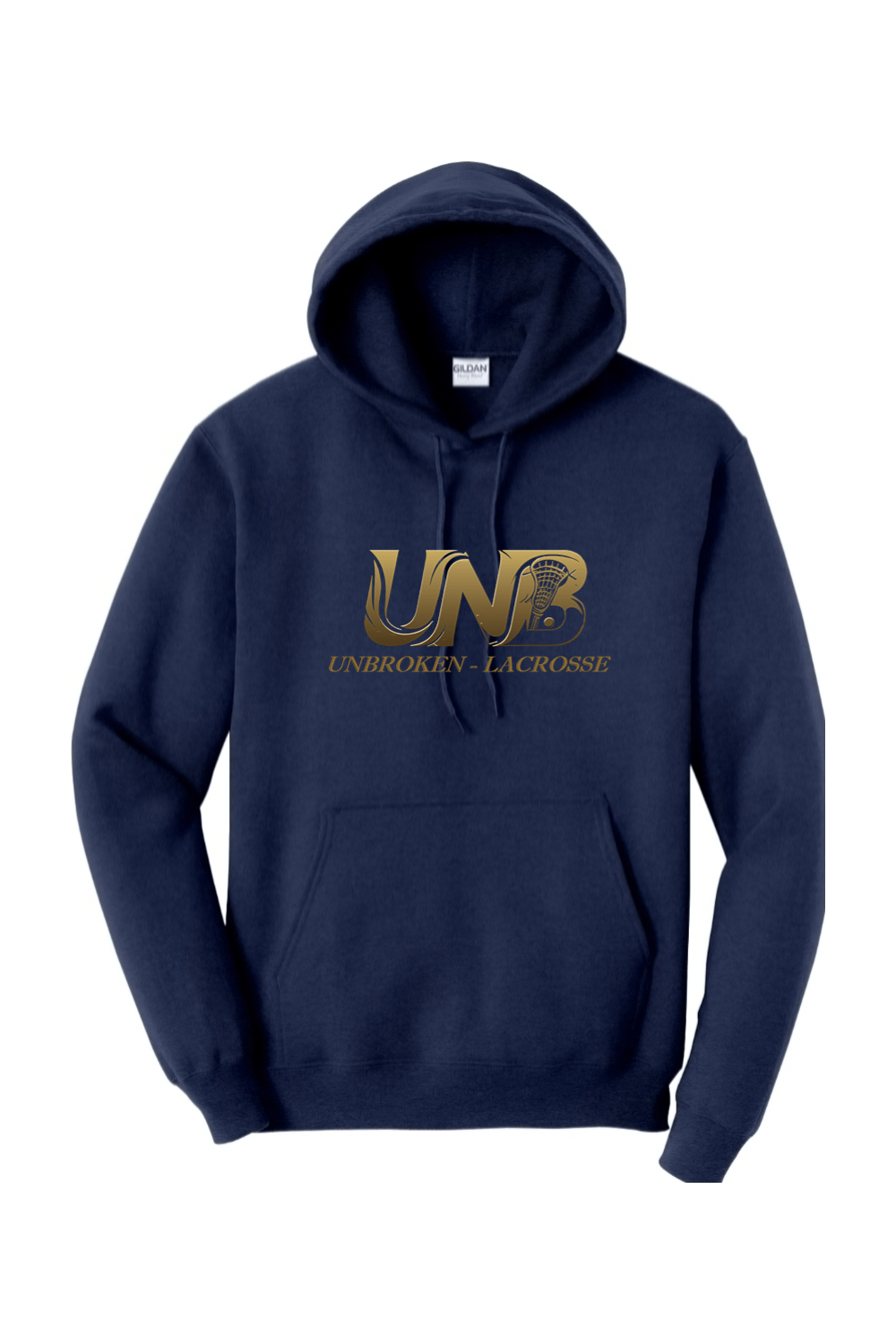 Unbroken Lacrosse Adult Heavyweight Hoodie Signature Lacrosse