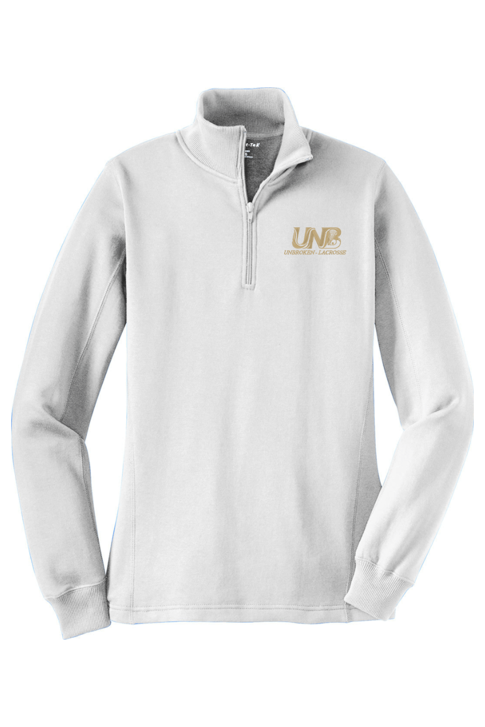 Unbroken Lacrosse Adult Women's Embroidered Quarter-Zip Pullover Signature Lacrosse