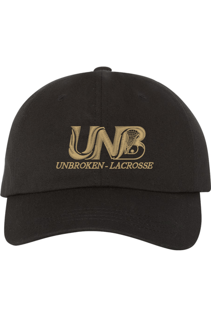 Unbroken Lacrosse Embroidered Dad Hat Signature Lacrosse