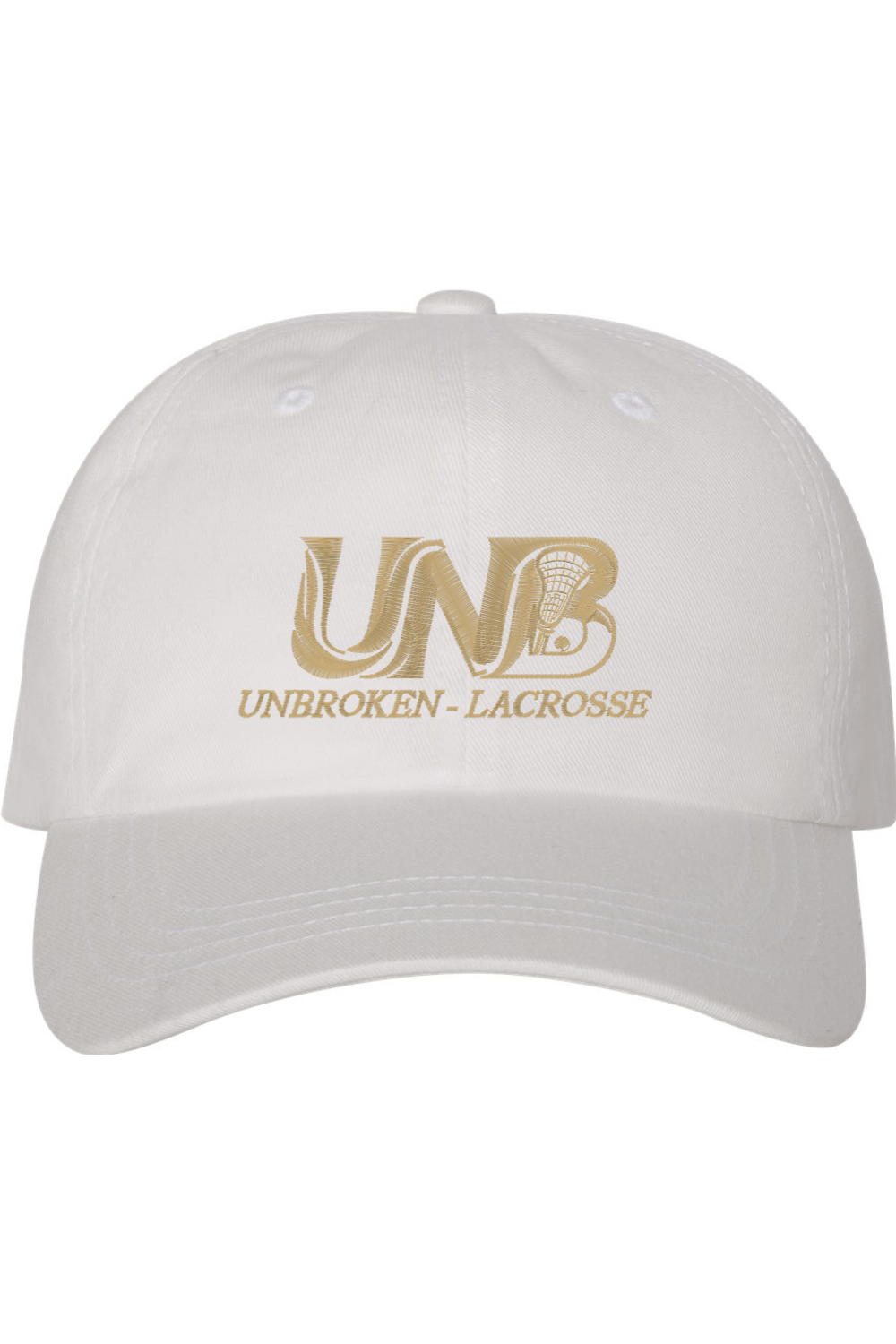 Unbroken Lacrosse Embroidered Dad Hat Signature Lacrosse