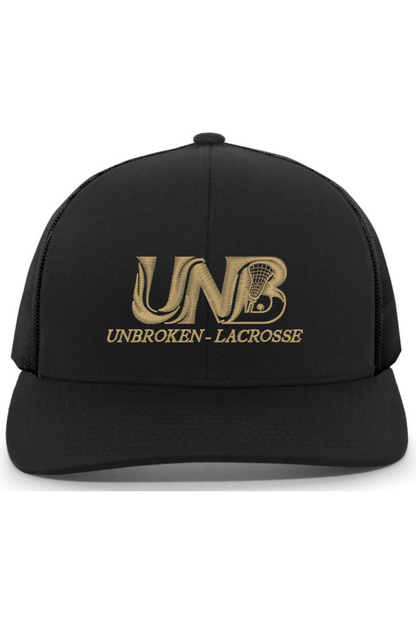 Unbroken Lacrosse Embroidered Trucker Hat Signature Lacrosse