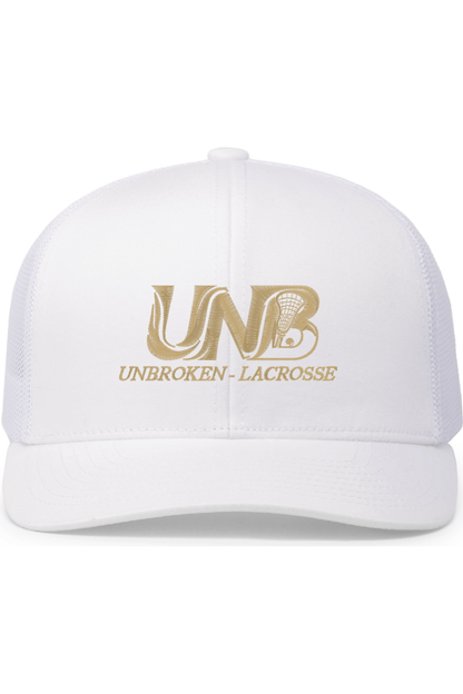 Unbroken Lacrosse Embroidered Trucker Hat Signature Lacrosse