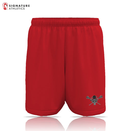 Unbroken Lacrosse Men's Game Shorts: FIRE Signature Lacrosse