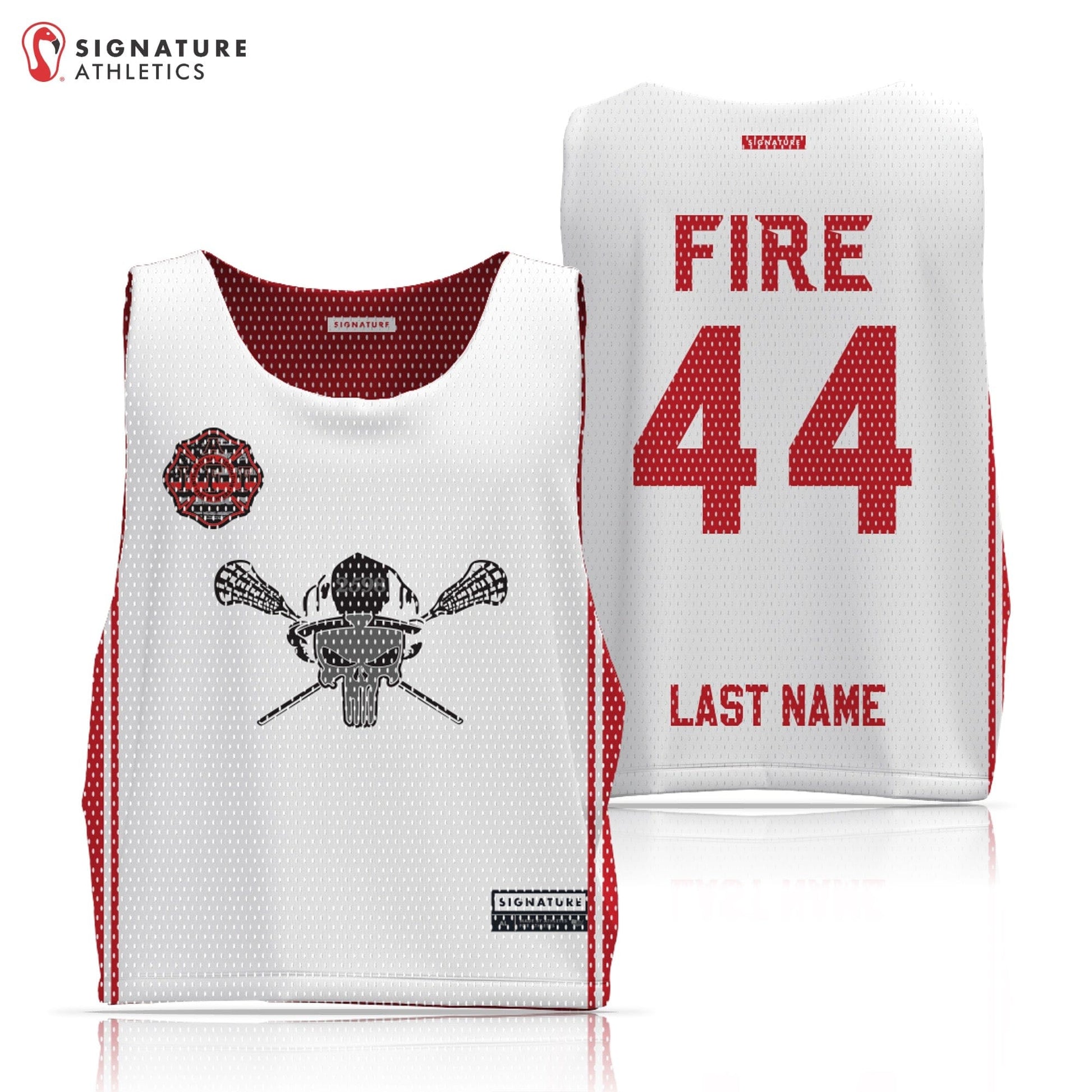Unbroken Lacrosse Men's Reversible Practice Pinnie Signature Lacrosse
