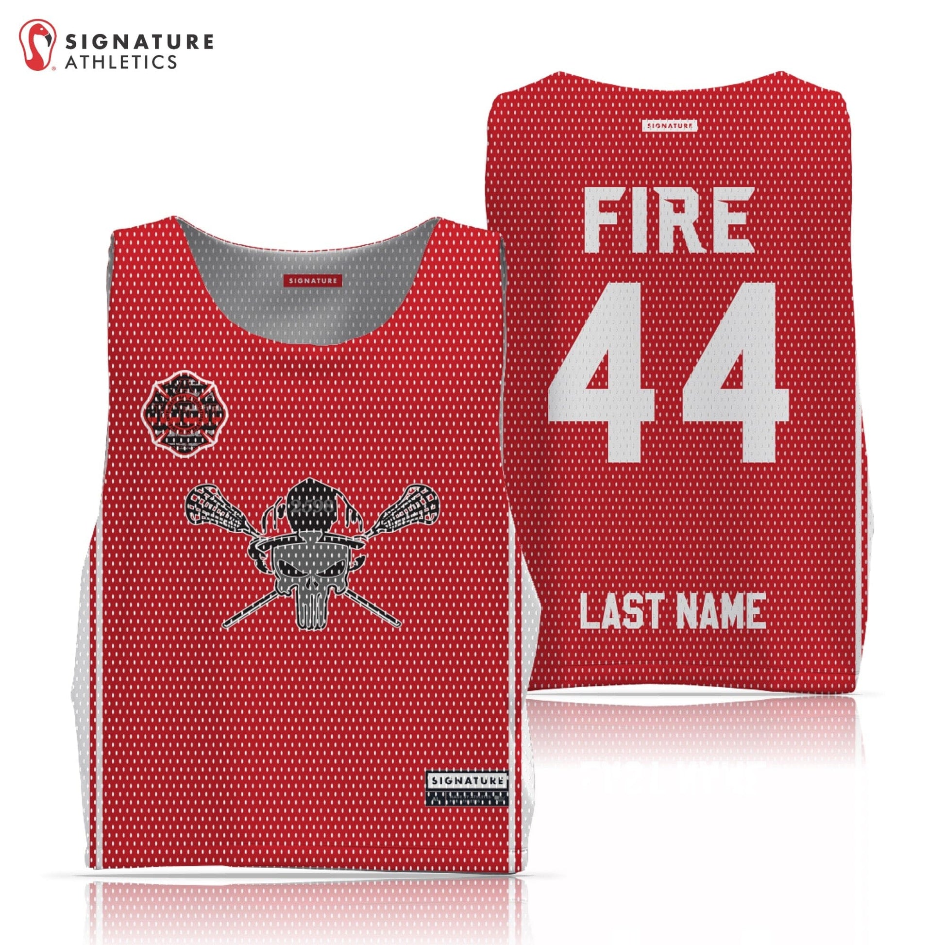 Unbroken Lacrosse Men's Reversible Practice Pinnie Signature Lacrosse