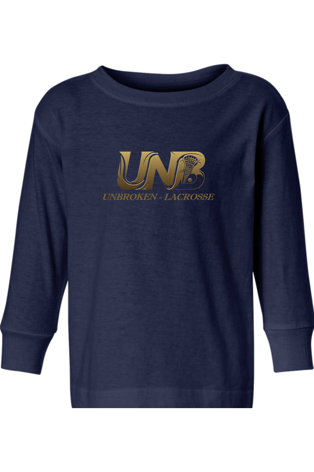 Unbroken Lacrosse Toddler Long Sleeve T-Shirt Signature Lacrosse