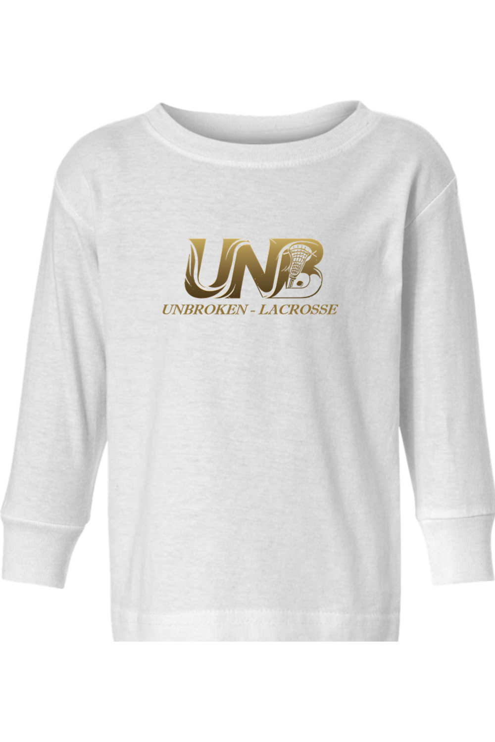 Unbroken Lacrosse Toddler Long Sleeve T-Shirt Signature Lacrosse