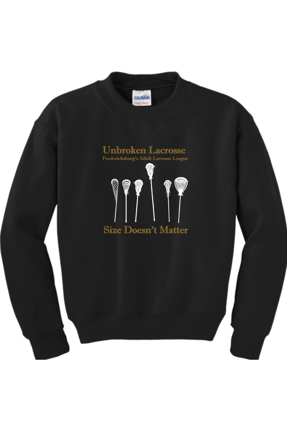 Unbroken Lacrosse Youth Sweatshirt Signature Lacrosse