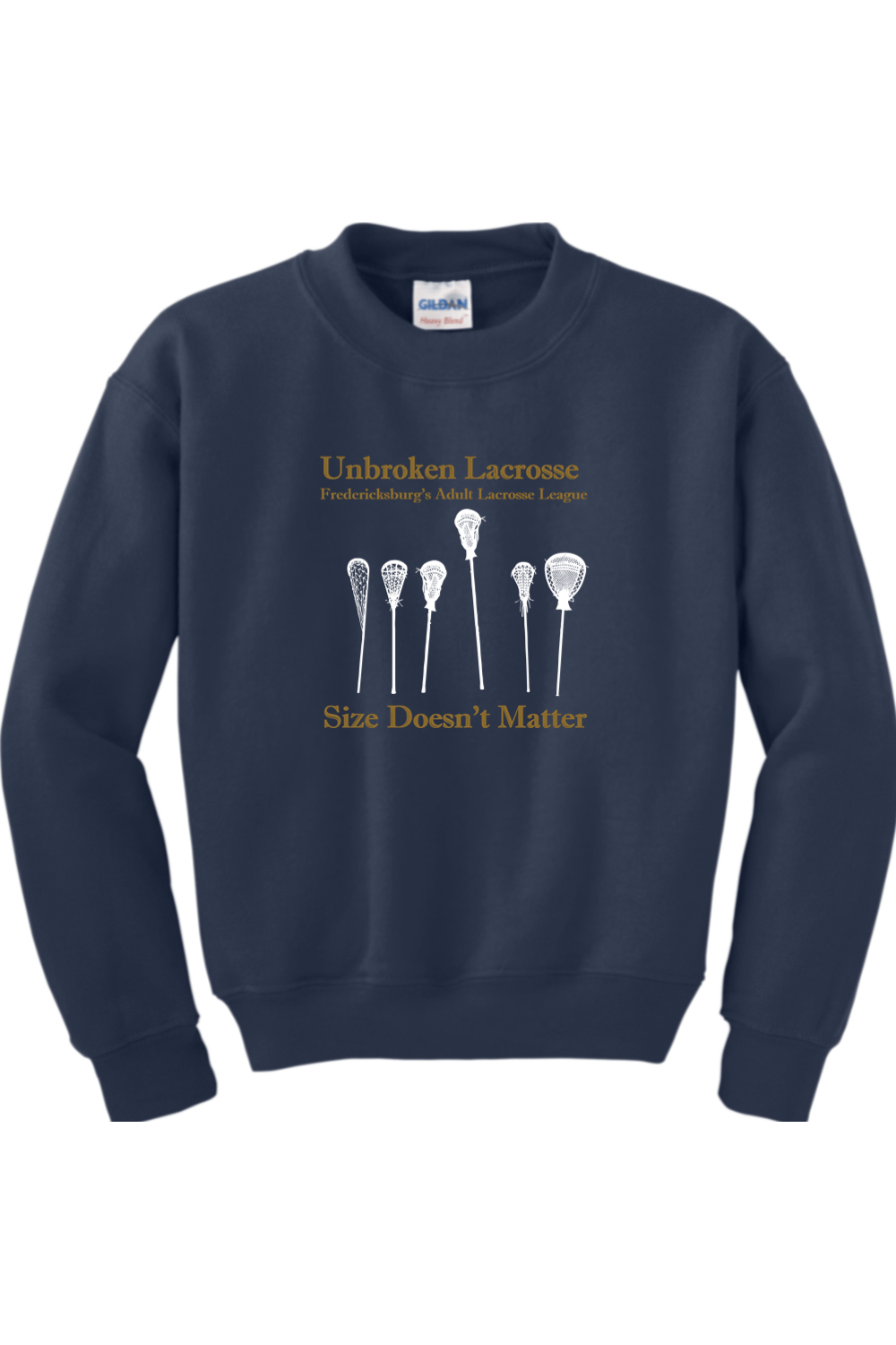 Unbroken Lacrosse Youth Sweatshirt Signature Lacrosse