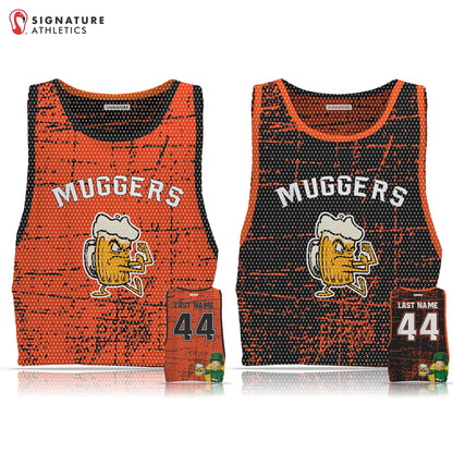 Unbroken Muggers Men's Reversible Practice Pinnie Signature Lacrosse