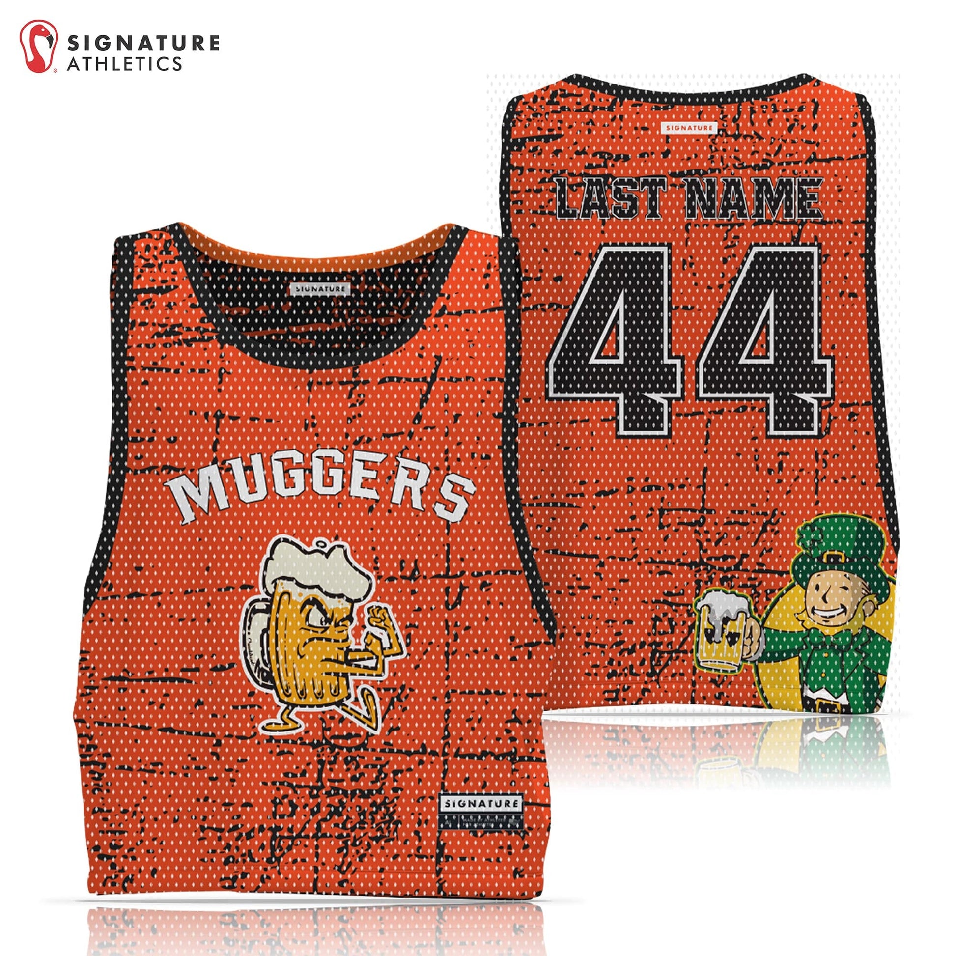 Unbroken Muggers Men's Reversible Practice Pinnie Signature Lacrosse