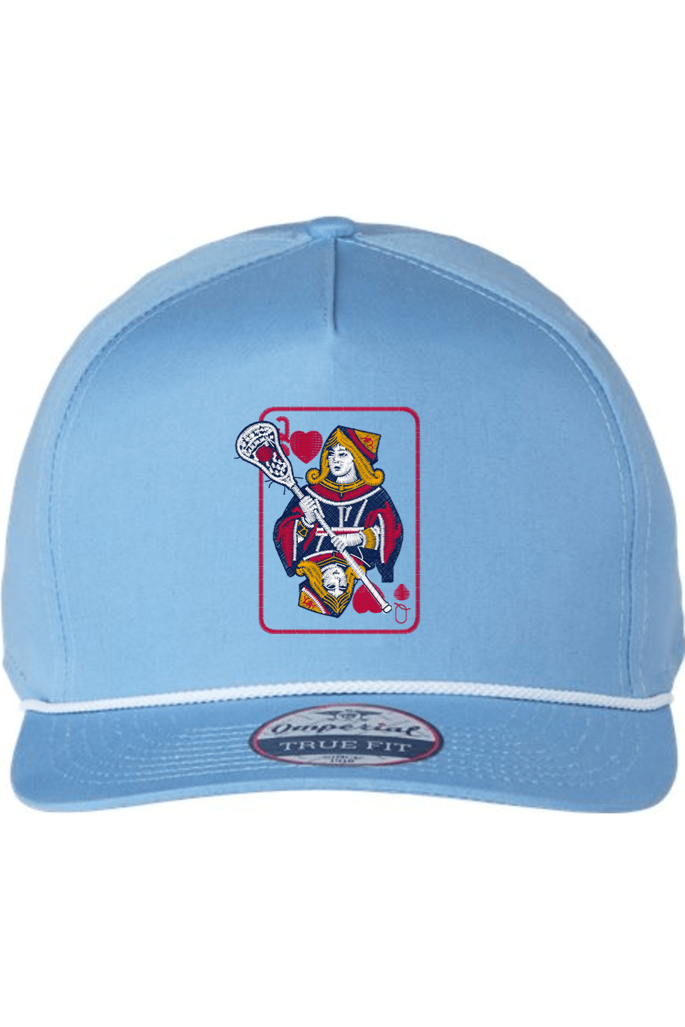 Unbroken Queen of Hearts Barnes Cap Signature Lacrosse