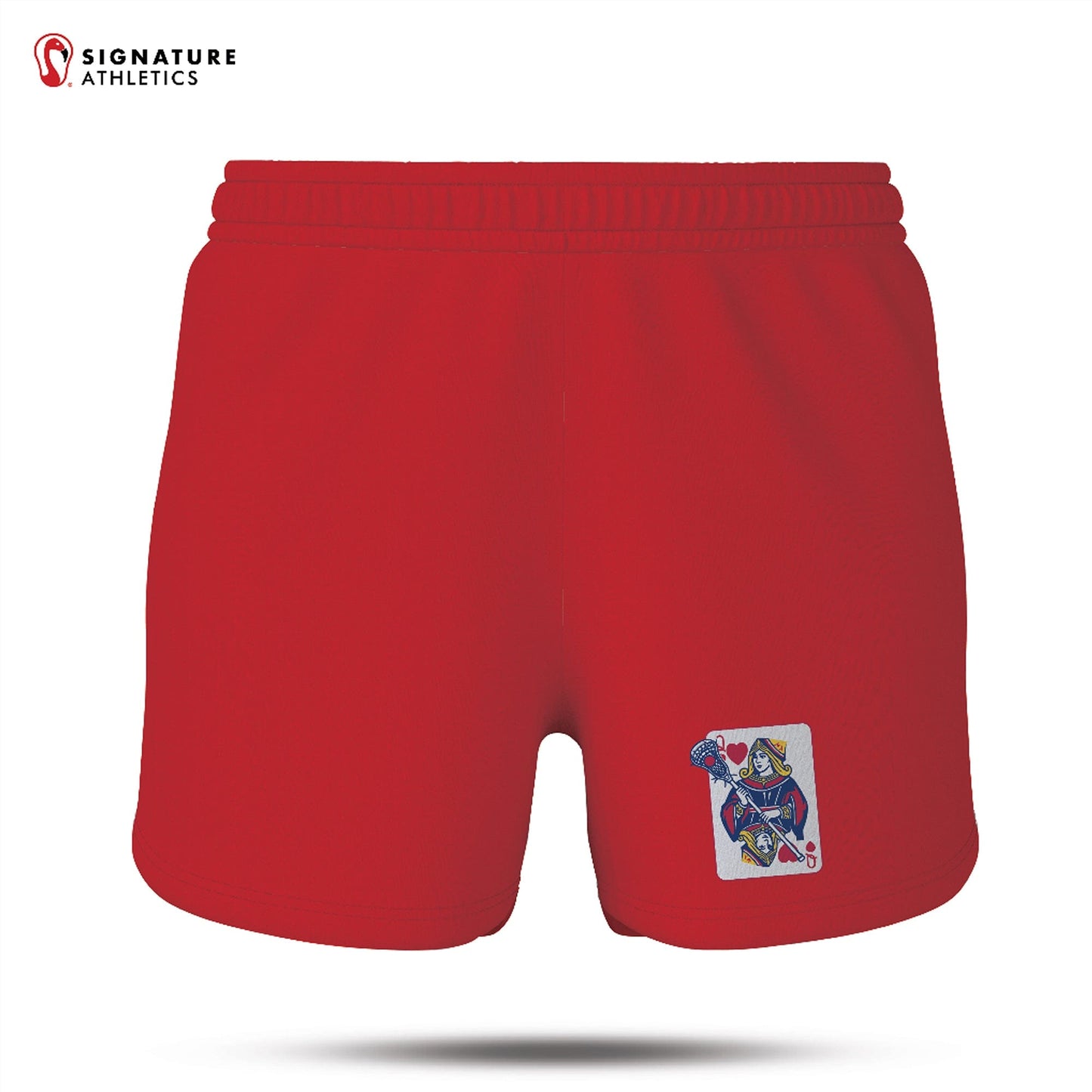 Unbroken Queen of Hearts Women's Game Shorts Signature Lacrosse