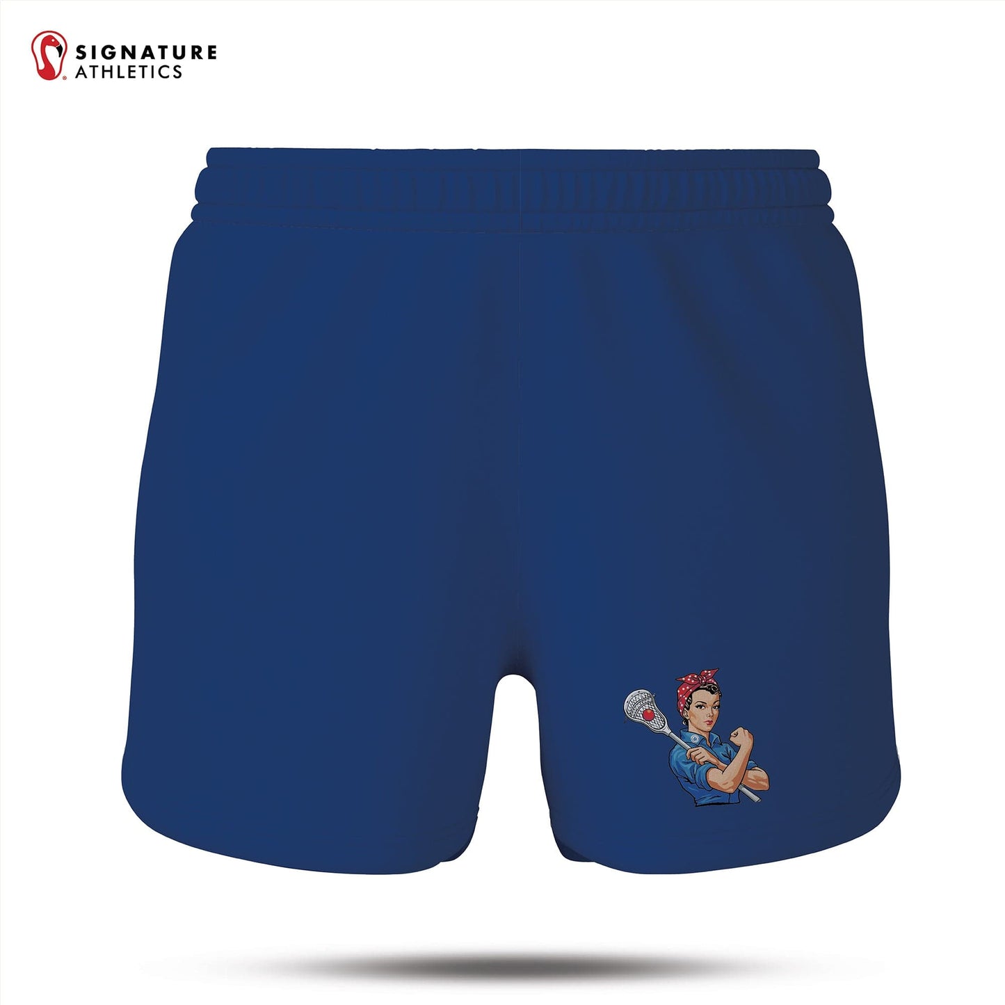 Unbroken Riveters Women's Game Shorts: Riveters Signature Lacrosse