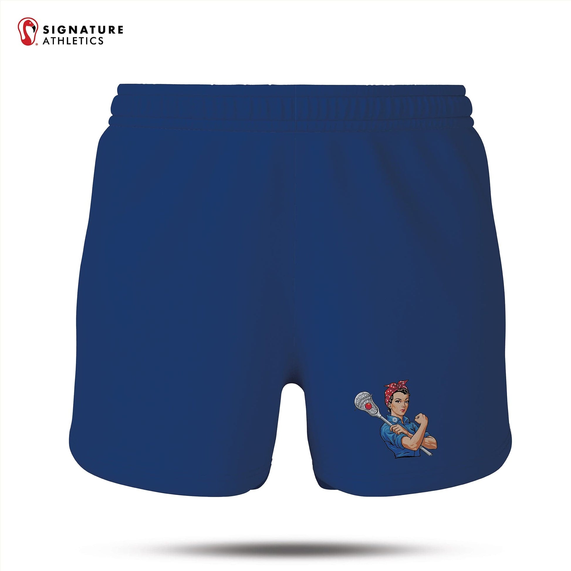 Unbroken Riveters Women's Game Shorts: Riveters Signature Lacrosse