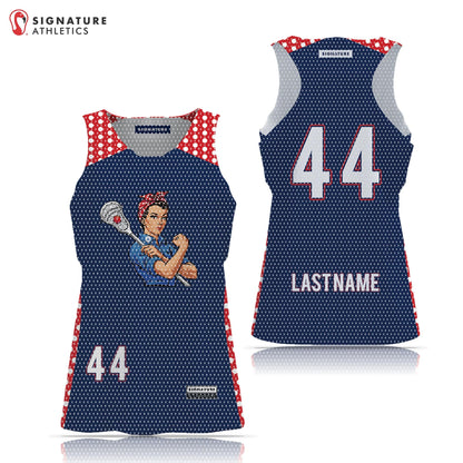 Unbroken Riveters Women's Reversible Game Pinnie Signature Lacrosse
