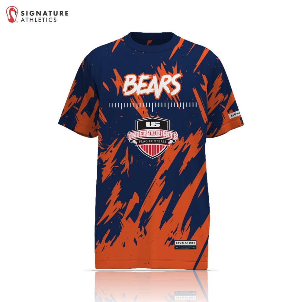 Under the Lights BEARS Unisex Short Sleeve Tech Tee Signature Lacrosse
