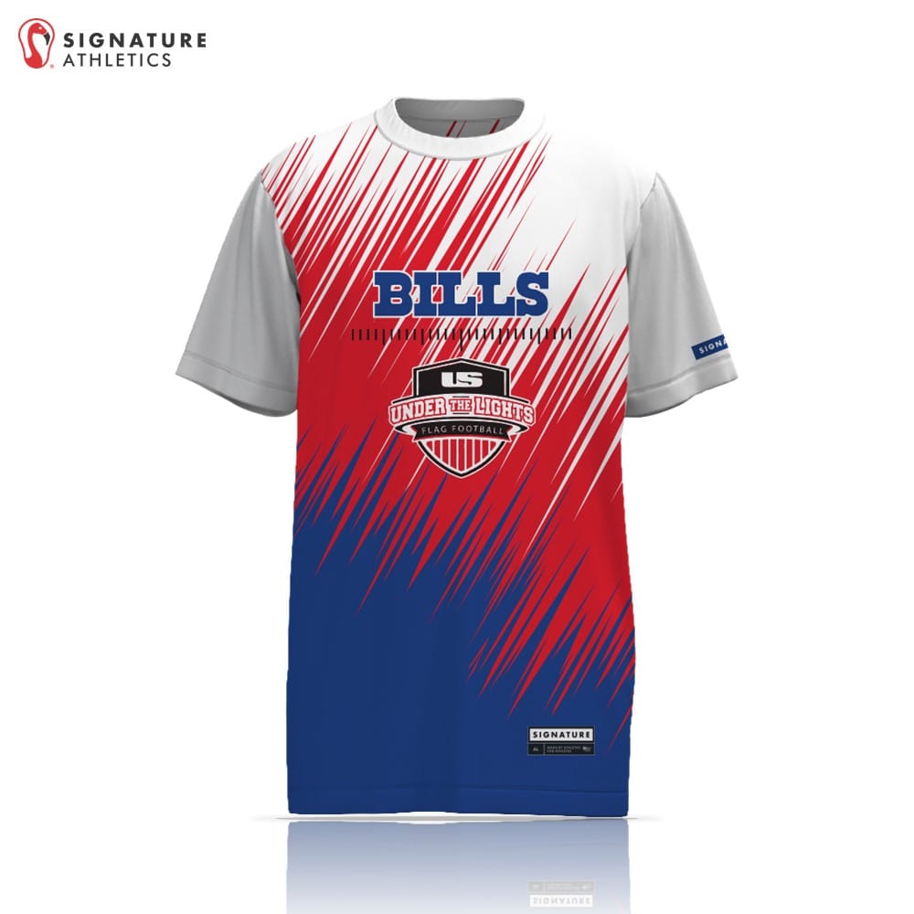 Under the Lights BILLS Unisex Short Sleeve Tech Tee Signature Lacrosse