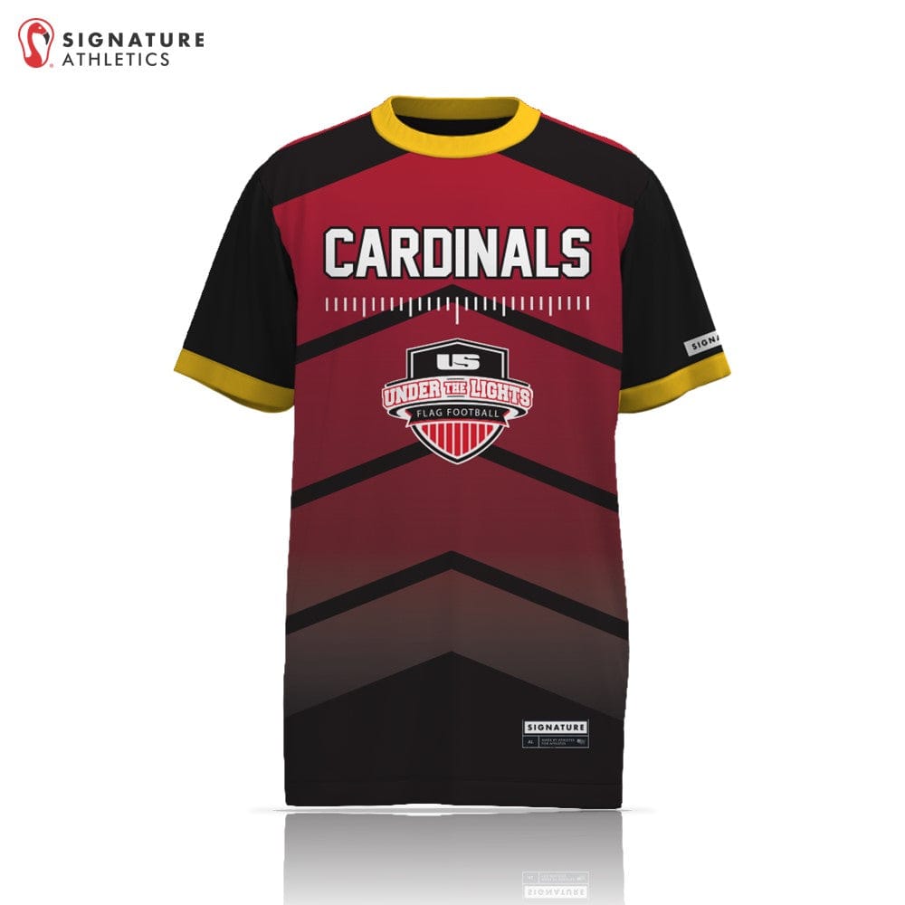 Under the Lights CARDINALS Unisex Short Sleeve Tech Tee Signature Lacrosse