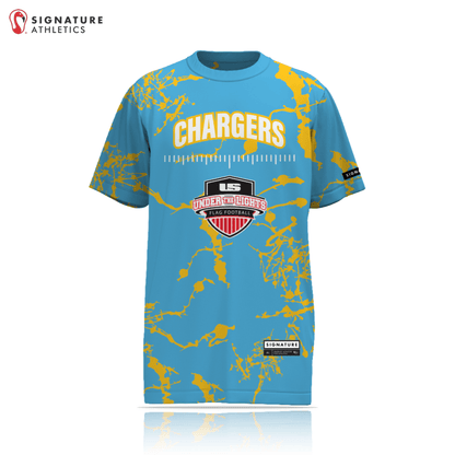 Under the Lights CHARGERS Unisex Short Sleeve Tech Tee Signature Lacrosse