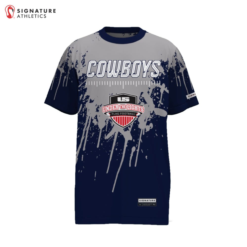Under the Lights COWBOYS Unisex Short Sleeve Tech Tee Signature Lacrosse