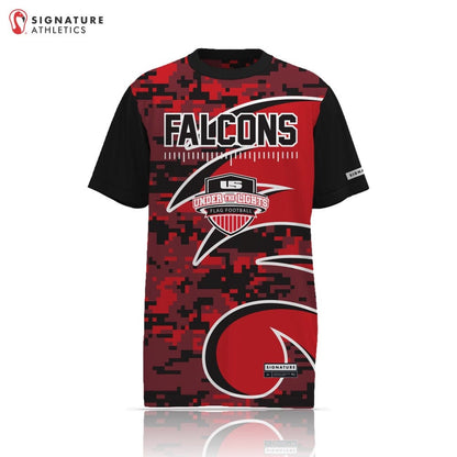 Under the Lights FALCONS Unisex Short Sleeve Tech Tee Signature Lacrosse
