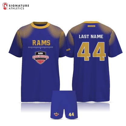 Under the Lights Flag Football Rams Men's 2 Piece Player Package Signature Lacrosse