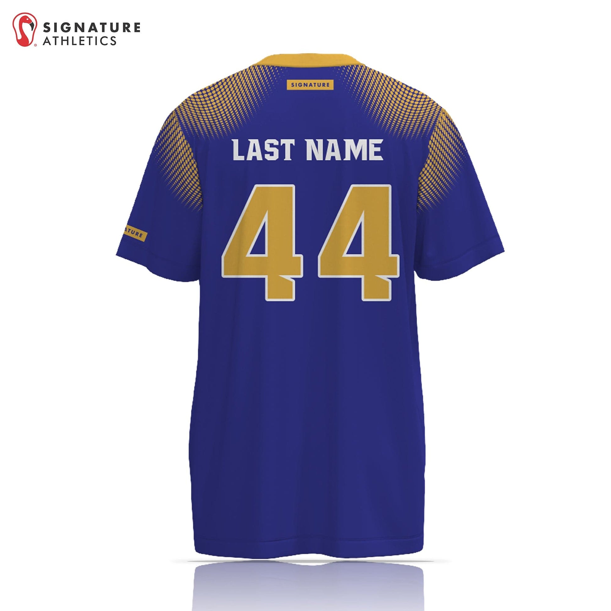 Under the Lights Flag Football Rams Men's Short Sleeve Tech Tee Signature Lacrosse