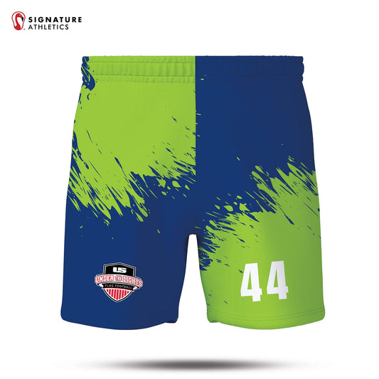 Under the Lights Flag Football Seahawks Men's Game Shorts: Seahawks Signature Lacrosse