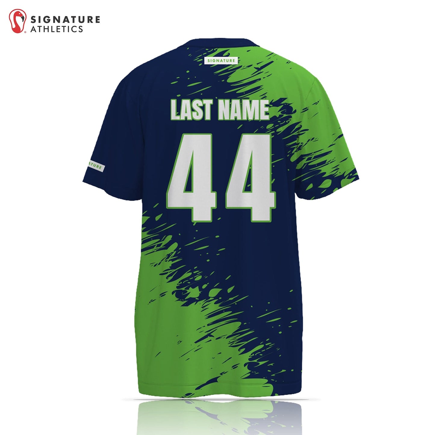 Under the Lights Flag Football Seahawks Men's Short Sleeve Tech Tee Signature Lacrosse