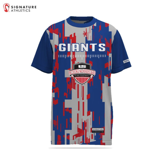 Under the Lights GIANTS Unisex Short Sleeve Tech Tee Signature Lacrosse