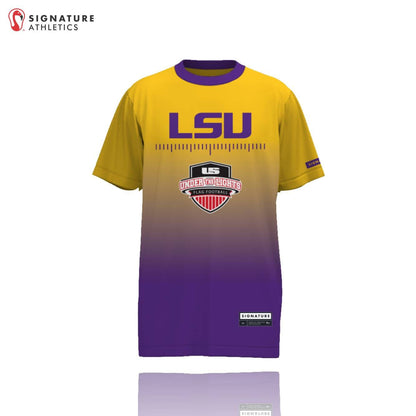 Under the Lights LSU Unisex Short Sleeve Tech Tee Signature Lacrosse