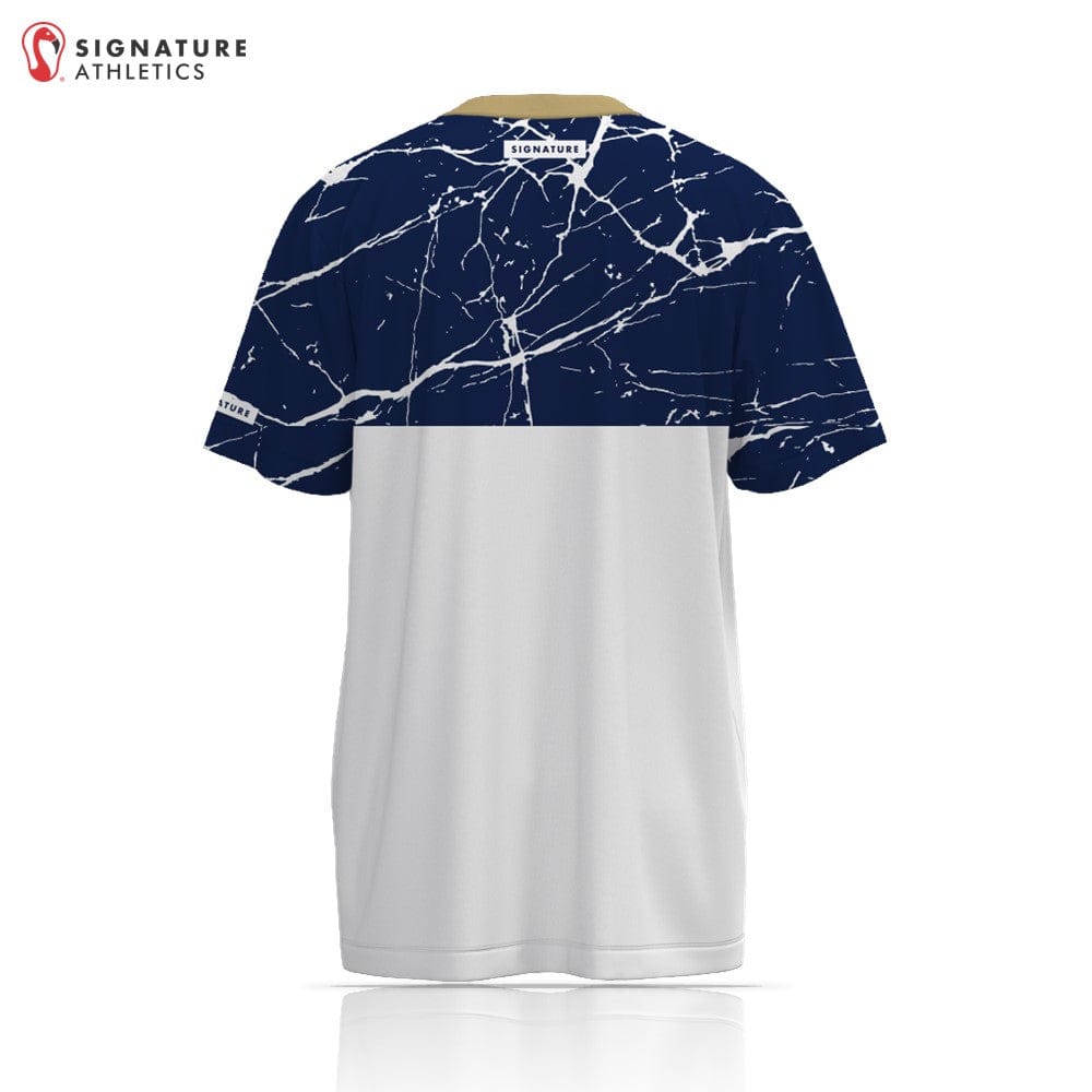 Under the Lights NAVY Unisex Short Sleeve Tech Tee Signature Lacrosse