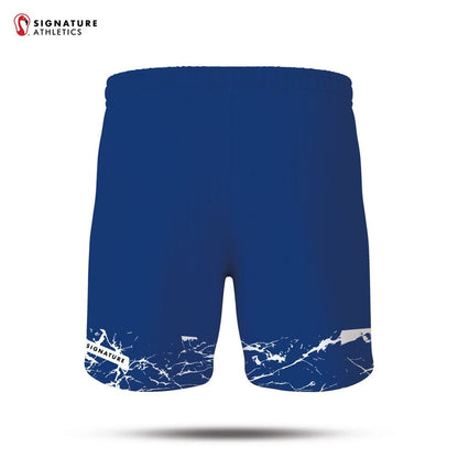 Under the Lights Navy Unisex Shorts Signature Lacrosse