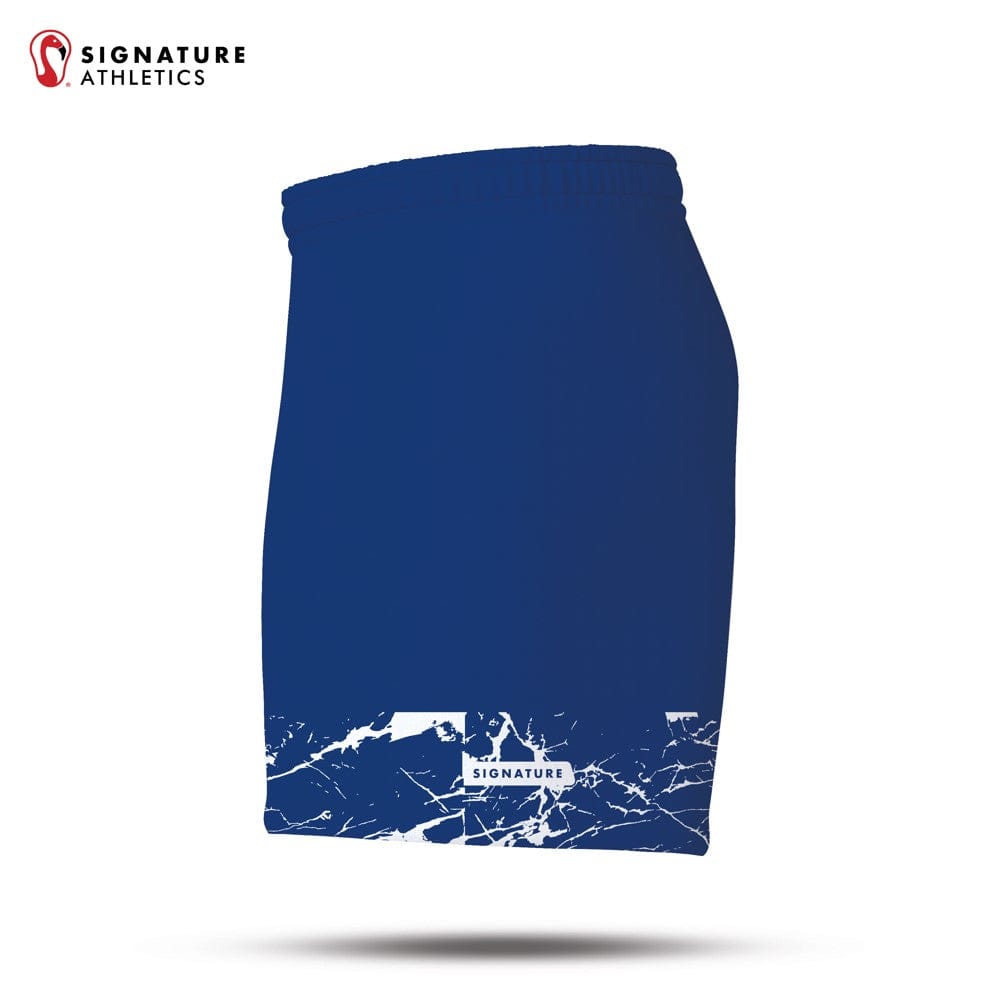 Under the Lights Navy Unisex Shorts Signature Lacrosse