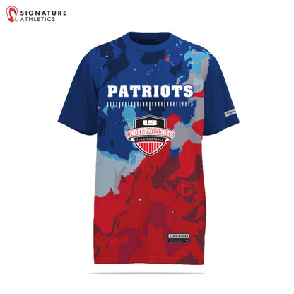 Under the Lights PATRIOTS Unisex Short Sleeve Tech Tee Signature Lacrosse