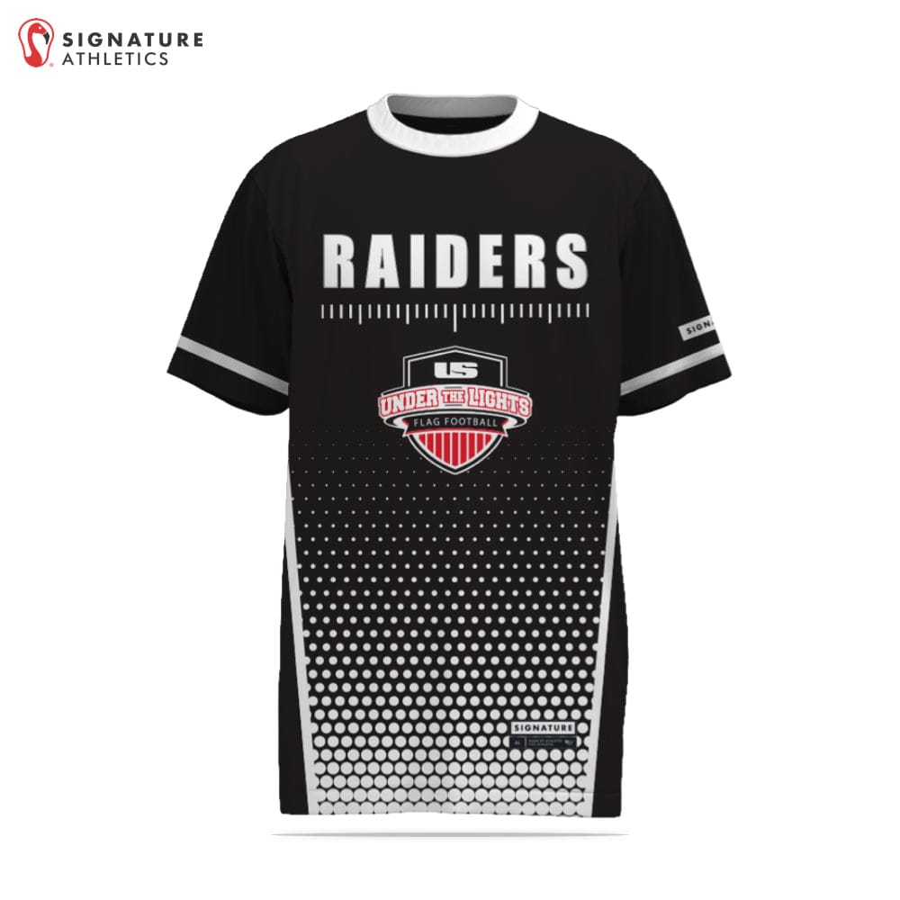 Under the Lights RAIDERS Unisex Short Sleeve Tech Tee Signature Lacrosse