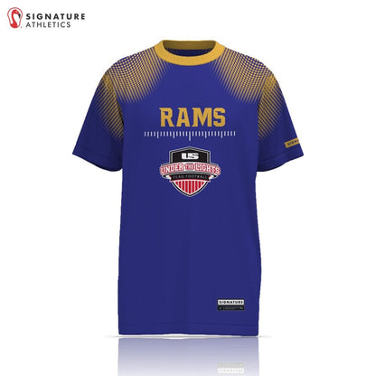 Under the Lights RAMS Unisex Short Sleeve Tech Tee Signature Lacrosse