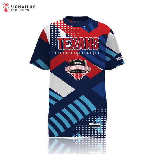 Under the Lights TEXANS Unisex Short Sleeve Tech Tee Signature Lacrosse