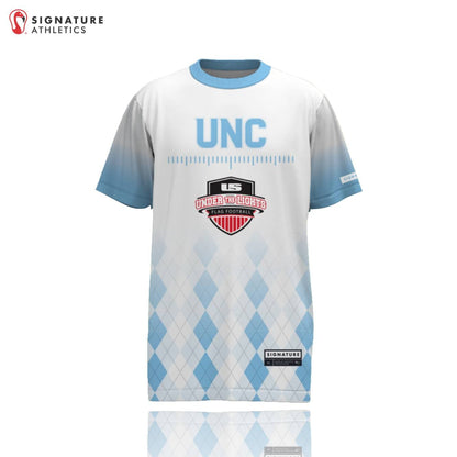 Under the Lights UNC Unisex Short Sleeve Tech Tee Signature Lacrosse