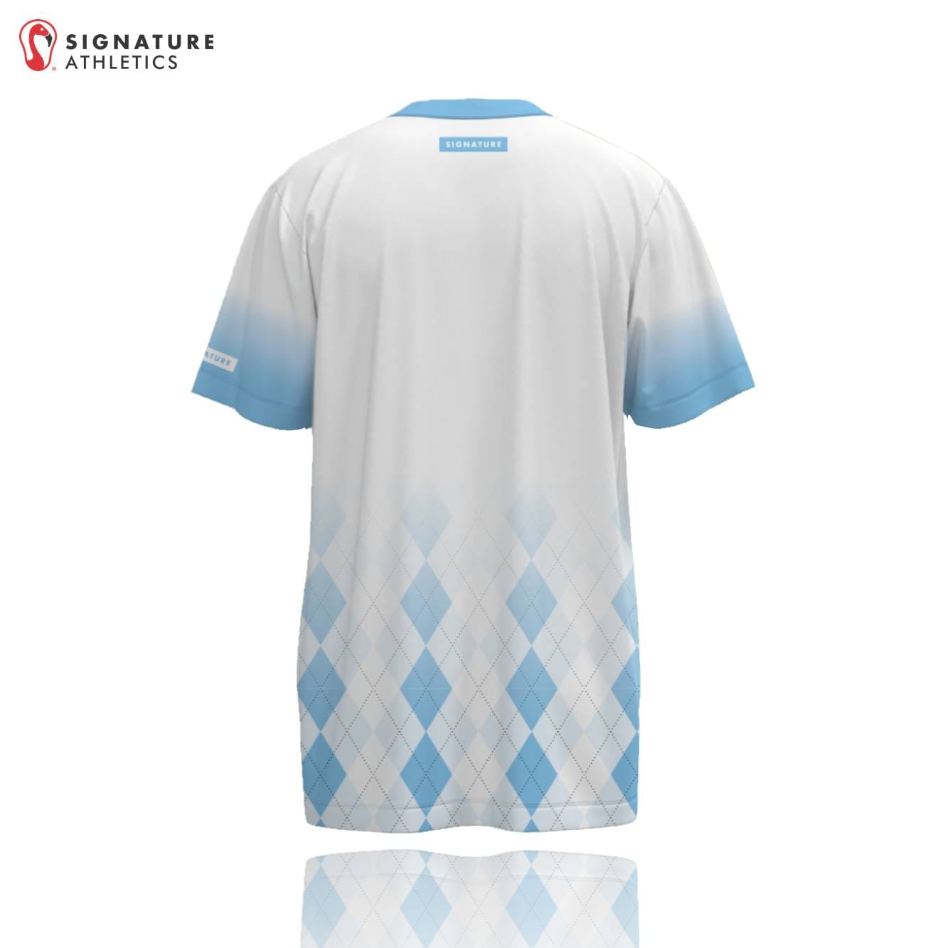 Under the Lights UNC Unisex Short Sleeve Tech Tee Signature Lacrosse